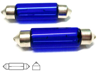Lampada T11 C10W 41mm SV8.5 12V 10W Siluro Con Effetto Xenon Bianco
