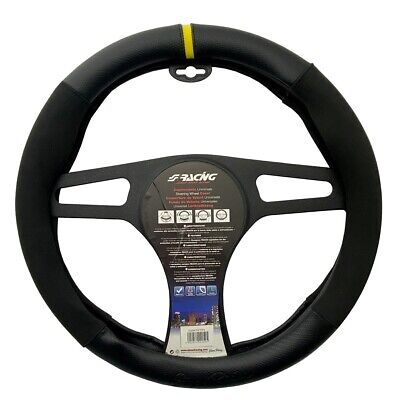 Coprivolante Sporty Ecopelle microfibra carbon look per volanti con diametro