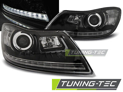 HEADLIGHTS DAYLIGHT BLACK fits OCTAVIA 09-12