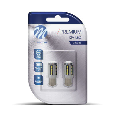 Lampada Led Diodo LED L355 - Ba15s 18xSMD5730 CANBUS 12V bianco
