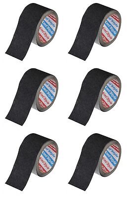 6 Pezzi Nastro Adesivo Antiscivolo Nero 48mm X 3mt <ul><li>Il nostro è la