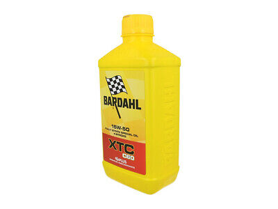 BARDAHL Moto XTC C60 15W50 Lubrificanti Olio Motore 4 Tempi 1 LT <p