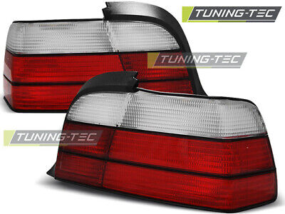 FANALI POSTERIORI SPORT LOOK ROSSO BIANCO adatto per E36 12.90-08.99 COUPE