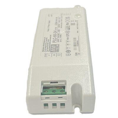 Meanwell PLC-60-24 Alimentatore 24V 2,5A 60W Con Scatola Chiusa In Plastica