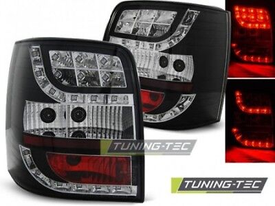 Coppia Set Fari Fanali Posteriori Tuning PASSAT 3BG 00-04 VARIANT Nero LED