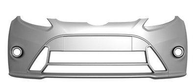 Fiesta MK7 - Paraurti Anteriore Focus RS look NO FENDINEBBIA 2008-2013