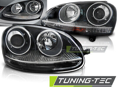 HEADLIGHTS SPORT BLACK fits GOLF 5 10.03-09
