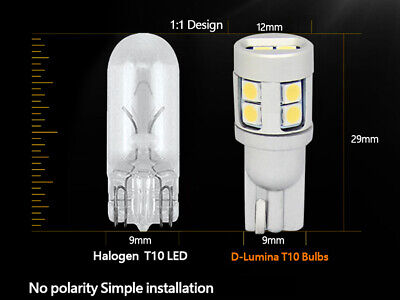 Lampada Led T10 W5W Canbus 12V 3W No Polarita 600 Lumen 360 Gradi