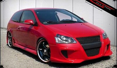 Civic MK7 2001 > 2007 HATCHBACK 3 PORTE - Paraurti Anteriore Tuning