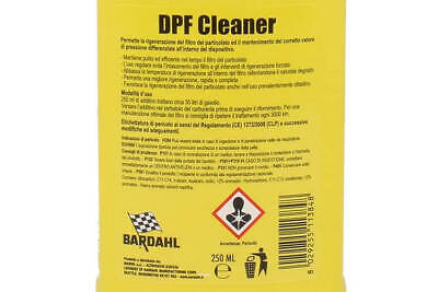 BARDAHL DPF Cleaner Additivo FAP Pulitore Filtro Anti Particolato Diesel
