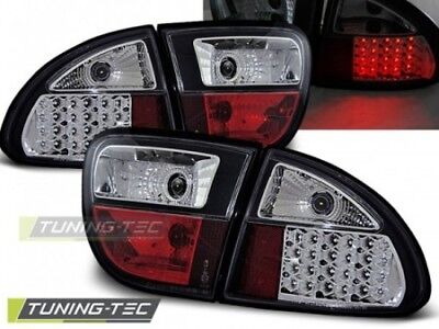 Coppia Fari Fanali Posteriori Tuning LEON 04.99-08.04 Nero LED