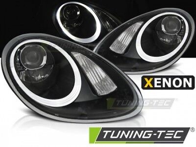 Coppia Fari Fanali Anteriori Tuning   BOXSTER / CAYMAN 987 05-08 HID Nero