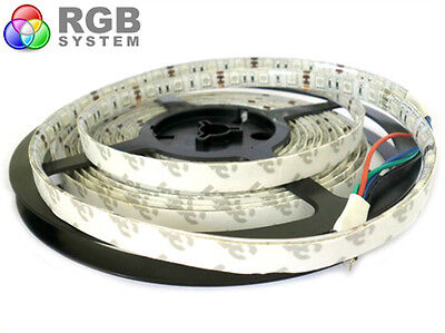 Bobina Led RGB 12V 300 Smd 5050 IP65 Con Silicone