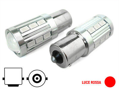 Lampada Led BA15S 1156 P21W 21 Smd 5730 Rosso Luci Posizione Posteriore Auto 12V