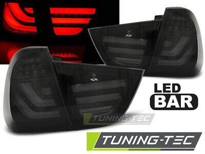 FANALI POSTERIORI A BARRA LED FUME NERO per E91 09-11