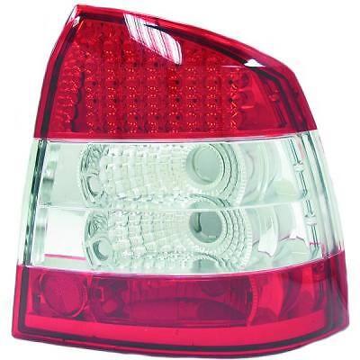 Coppia fari fanali posteriori TUNING 97-04 3/5 porte LED rosso cromat