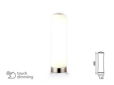 Lampada Led Da Tavola Moderna Forma a Canna Bamboo 18W Alta 480mm Dimmerabile