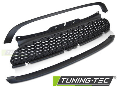 Griglia Calandra Mascherina COOPER 06-09 R56/57/55 JCW STYLE nero opaco