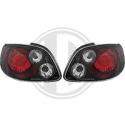 Coppia fari fanali posteriori TUNING 206 98-05 solo per CC NERI