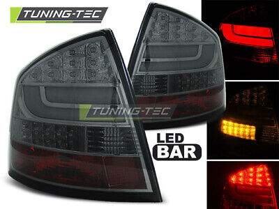 LED BAR TAIL LIGHTS SMOKE fits OCTAVIA II SEDAN 04-12