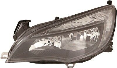 Faro anteriore dx J 09-08.12 nero HELLA H7/H7 diurna motor reg el 121