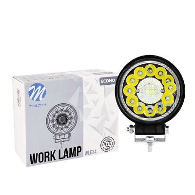 Faro di Lavoro M-TECH ECONO 4" 33xSMD3030 - Round 33W 10-30V Combo