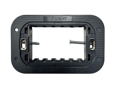 ETTROIT Supporto Slim Sottile 3P Serie Moon 3 Posti Per Scatole 503 Compatibile