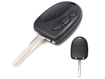 Guscio Chiave Telecomando 3 Tasti Con Lama HU43 Batteria Su Circuito Senza