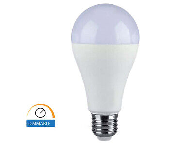 Lampada Led E27 A65 17W 1521 LM Freddo 6400K Dimmerabile Chip Samsung SKU-20190