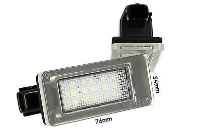 Kit Luci Targa Led Serena C27 Da 2016 A 2019 12V 3W Bianco Canbus