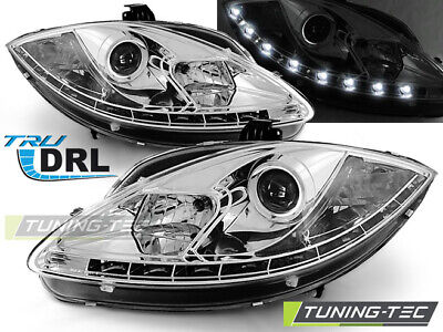 FARI FARI TRUE DRL CROMATI per LEON ALTEA 09-12