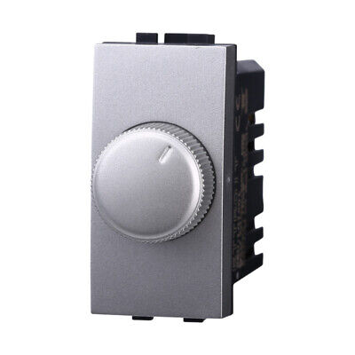 ETTROIT Regolatore Dimmer A Manopola 220V 100-1000W Colore GRIGIO Compatibile