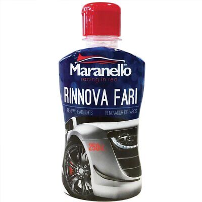 Maranello Rinnova Fari, Lucida i Fanali, Ripristina la Trasparenza, Migliora