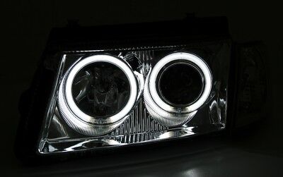 CCFL Angel Eyes Fari per Passat 3B