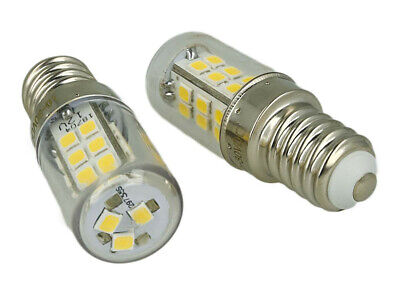 coppia Lampade Led E14 12V 24V 4W BIANCO CALDO  dimmerabile W4W = 35W 27 SMD