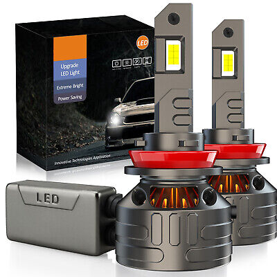 Kit Full Led Premium H8 H11 80W 12V 24V 6000K 18000 Lumen 100% Canbus Piu