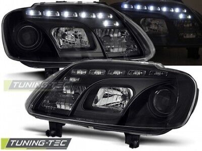 Faro Fanale Tuning TOURAN 02.03-10.06 / CADDY DAYLIGHT Nero