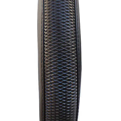 Coprivolante Trap grigio Eco pelle nera grigia per volanti diametro 37-39 cm