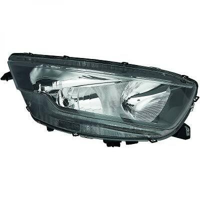 Faro fanale anteriore destro DAILY 14- nero DEPO H7+H1 con motorino per r