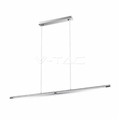 Lampada Led A Sospensione Moderno Designer Sleek Lunghezza 1220mm 24W 4000K