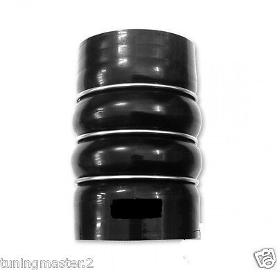 Manicotto Giunto Tubo Raccordo Hose HUMP DOPPIO 60mm RINFORZATO Siliconico