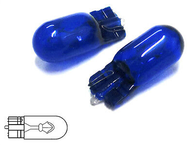 24V NR 2 Coppia Lampada Lampadina T10 W5W 5W Tutto Vetro Bianco Effetto Xenon