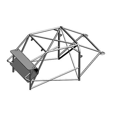 Ab / 106/252AW 106/ 252AWRoll BAR para Lancer / Carisma Evo Ix