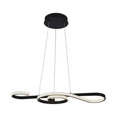 Lampadario LED a Sospensione 18W 2260lm Design Moderno Circolo Spirale Lunga