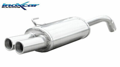 CLIO 2 RS phase1 2.0 172cv 2000-2001 Posteriore con uscita 2 x diam. 80
