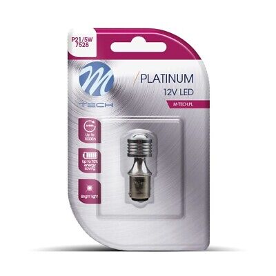 Blister 1x LED L812W BAY15d 4xHP 12-24V bianco