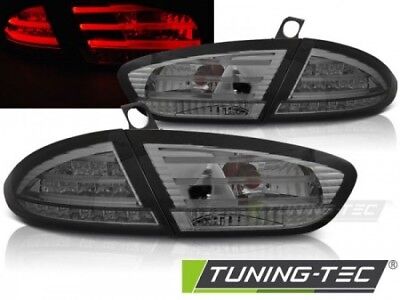 coppia set fari fanali 4 pezzi posteriori Tuning LEON 03.09-13 Fume' LED