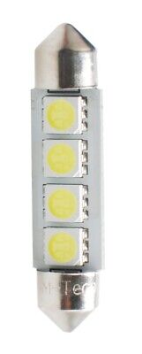 Blister 2x LED L311 C5W 41mm 4xSMD5050 CANBUS bianco