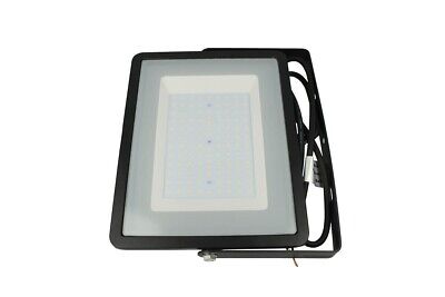 Faro Led Flood Light 200W IP65 Bianco Neutro Super Slim 56mm Carcassa Nera