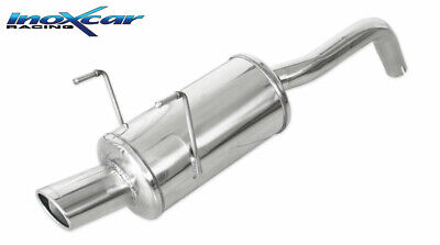 500 1.2 69cv) 2007-2013 Posteriore con uscita singola ovale 90x70 mm